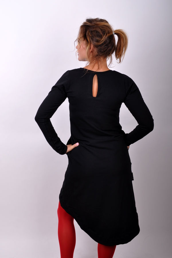 RoundiX dress BLACK/long sleeve