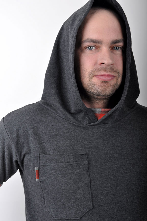 SquariX man hoody T-shirt