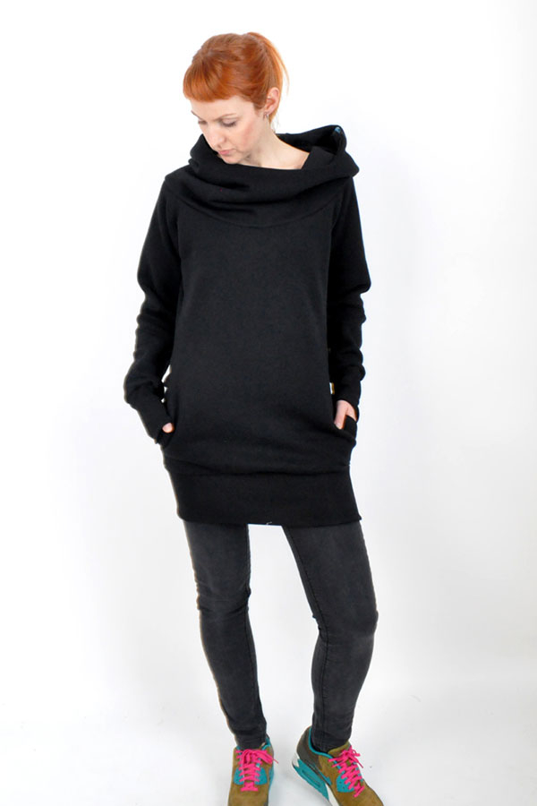 Basic hoodiX black