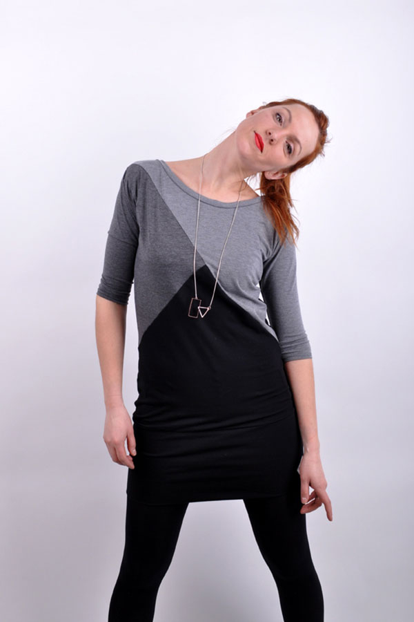 PennoniX dress grey/black