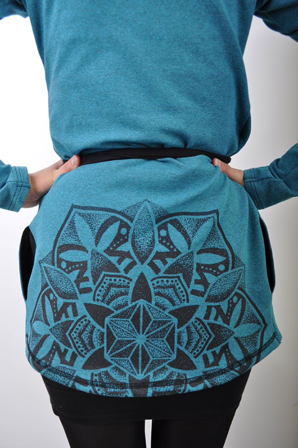 CoatiX Mandala tyrkys/melange limited