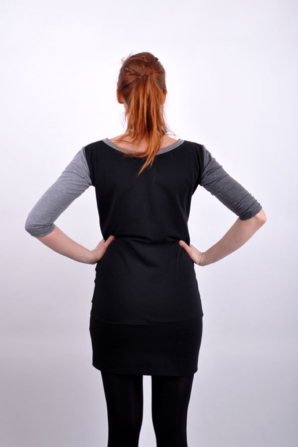 PennoniX dress grey/black