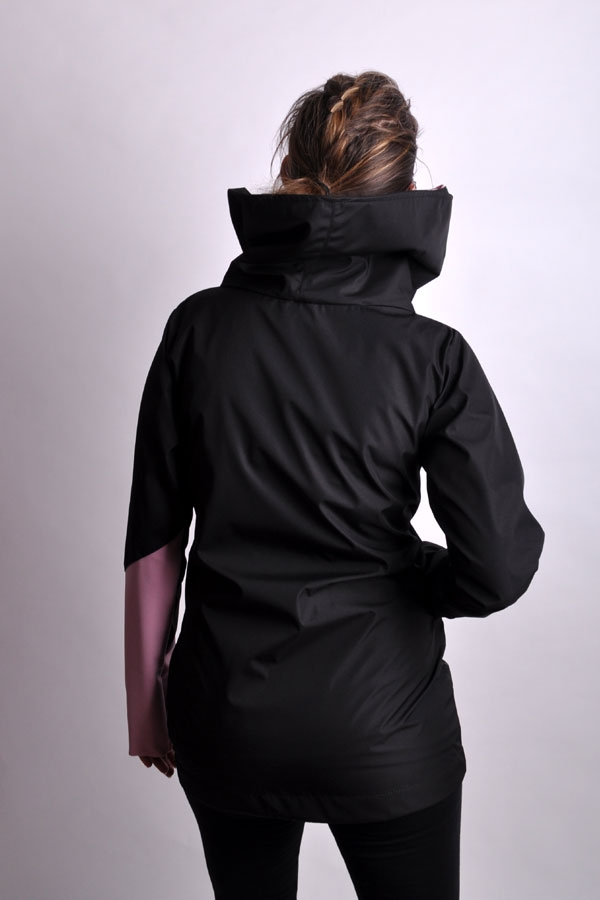 TripliX jacket black/powder pink