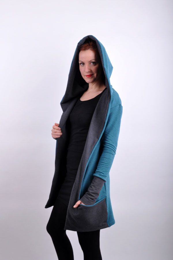 Cardihoodix blue/grey