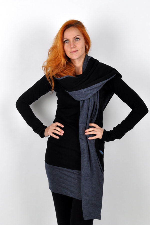 ScarfiX black/grey