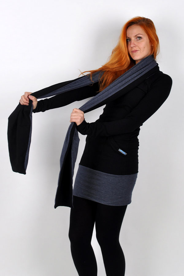 ScarfiX black/grey