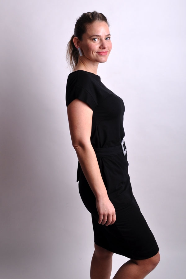 ZerowastiX bamboo dress black