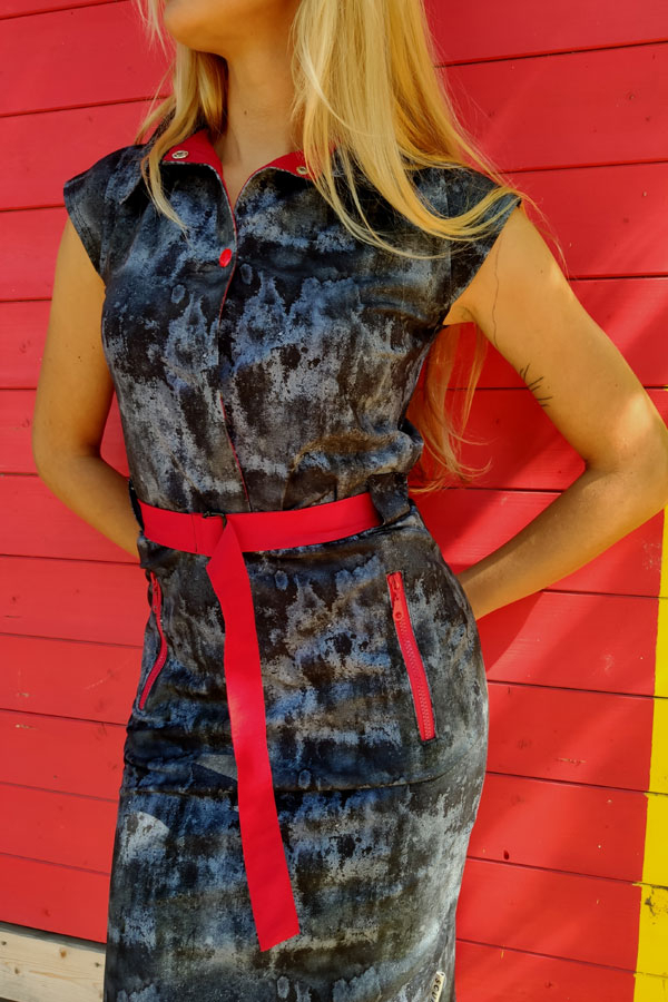 BetoniX dress / volitelné barevné detaily