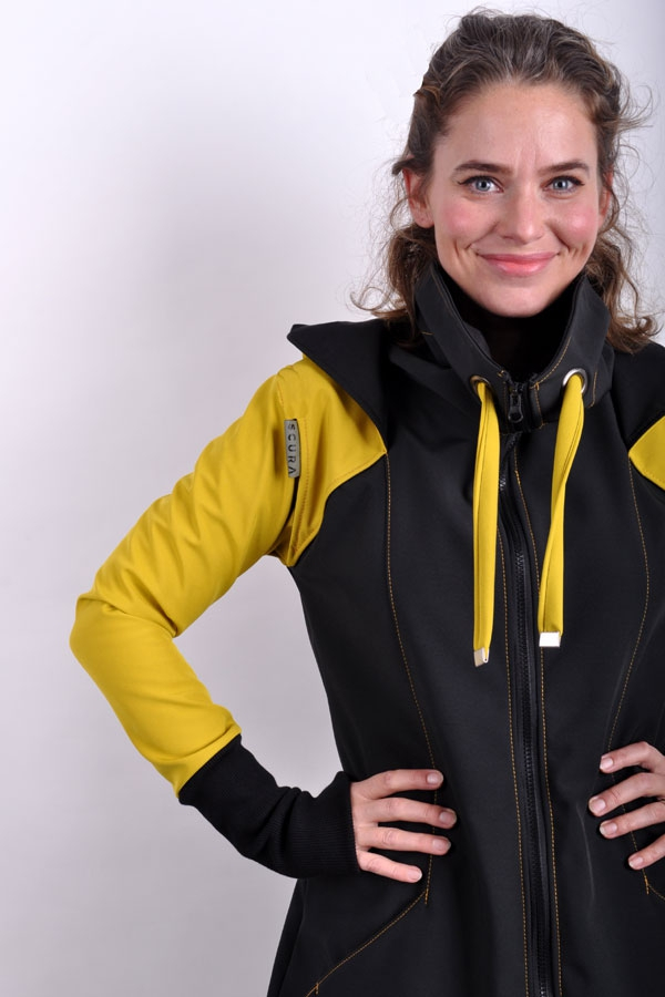 BlendhoodiX jacket kiwi/black