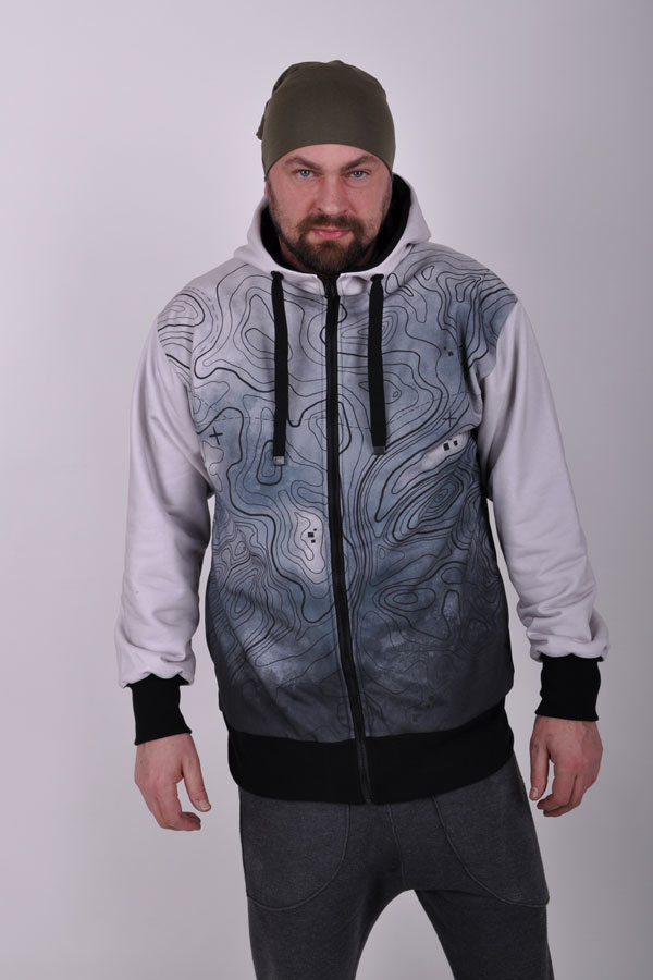 ContourliniX digiprint hoody man