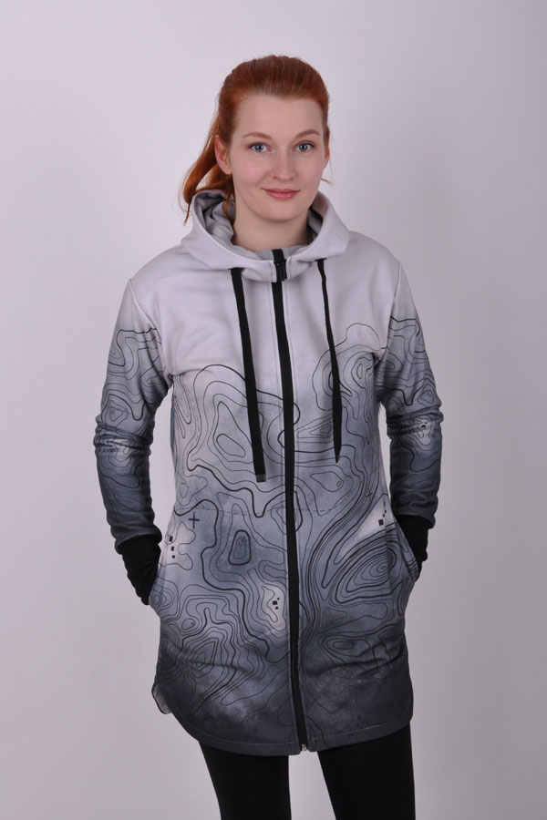 ContourliniX digiprint hoody woman