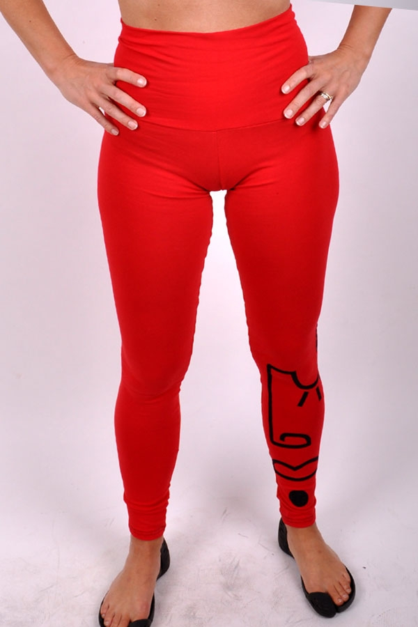 FeaturiX leggings RED