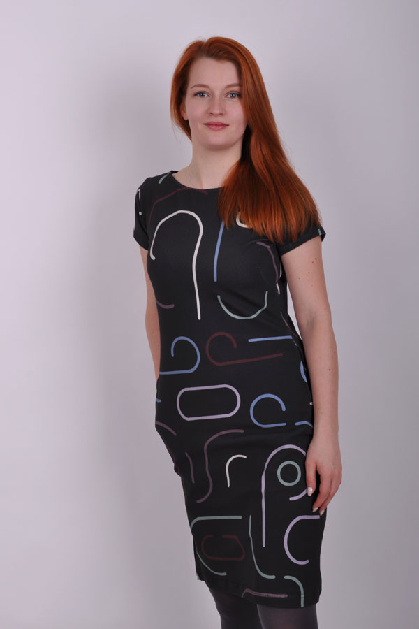 GeoliniX digiprint dress