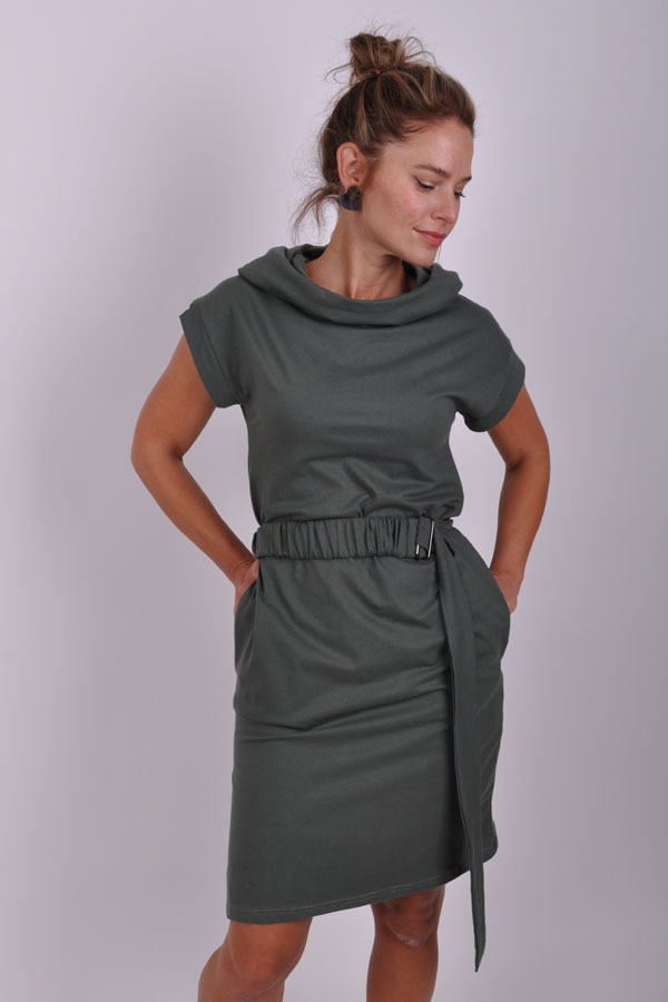 SwelliX comfy dress khaki