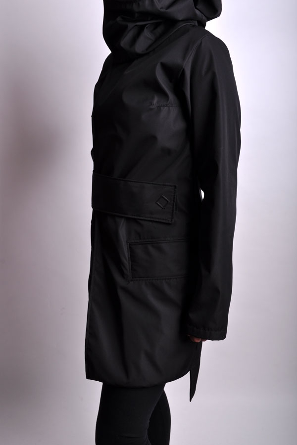 HorizontaliX coat black