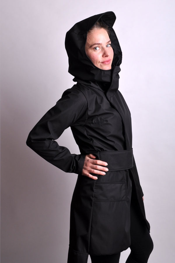 HorizontaliX coat black