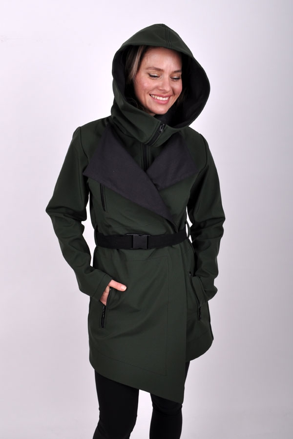 LineariX coat green / black