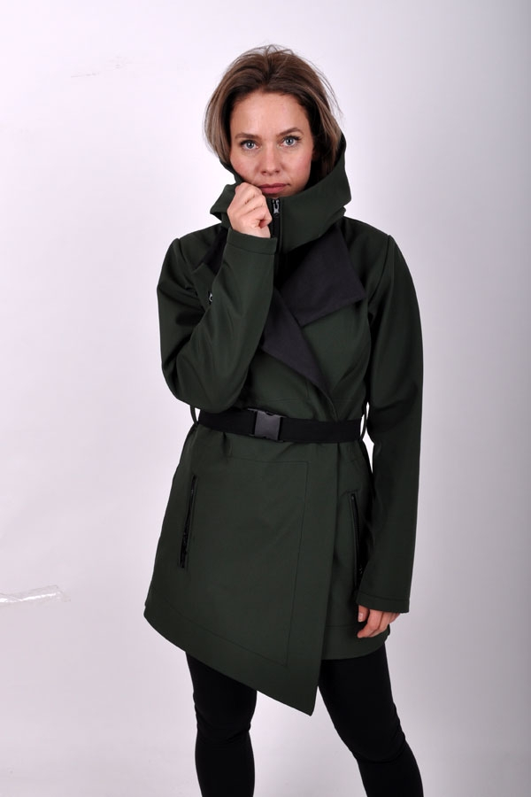 LineariX coat green / black