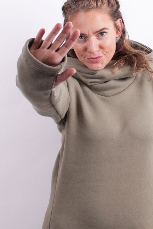 WarmiX hoody light khaki