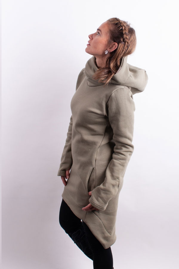WarmiX hoody light khaki