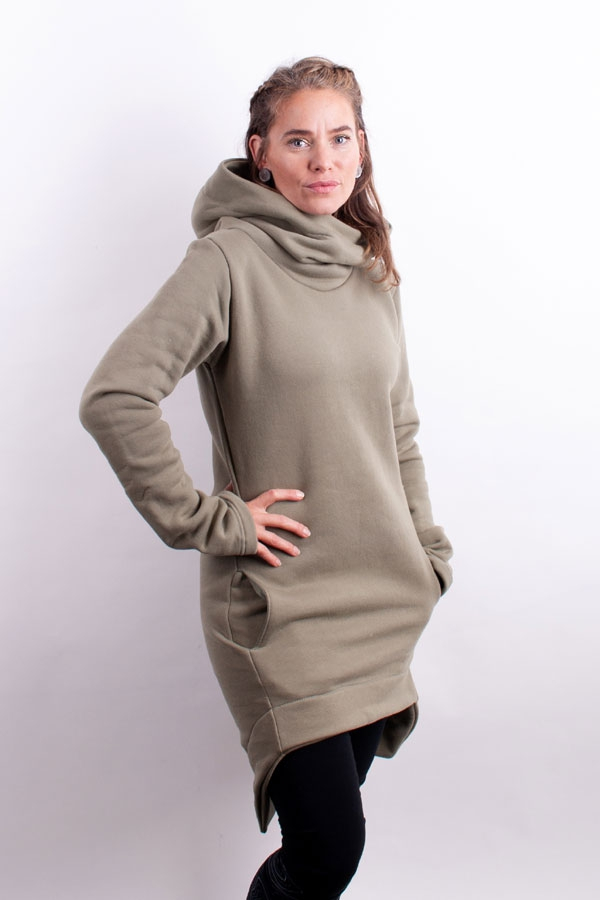 WarmiX hoody light khaki