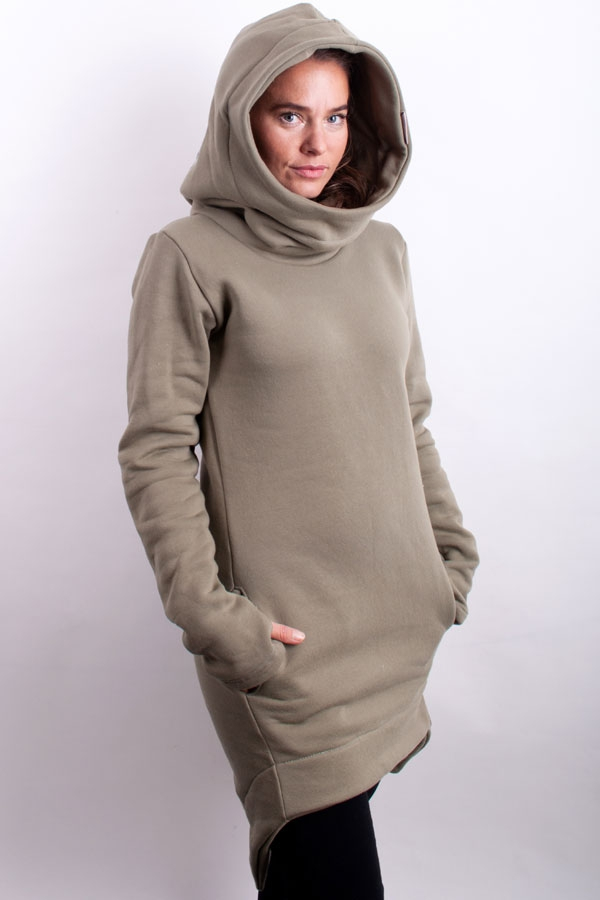 WarmiX hoody light khaki