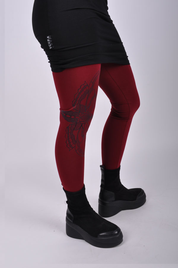 MothiX leggings bordó