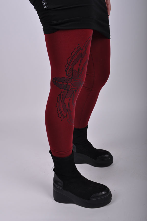 MothiX leggings bordó
