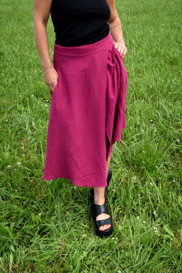 WrapiX skirt / mušelín / výběr z několika barev
