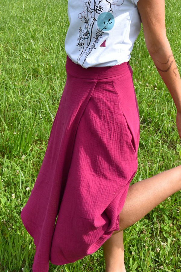 WrapiX skirt / mušelín / výběr z několika barev
