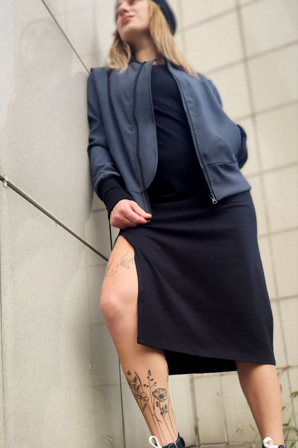 BasiX dress black