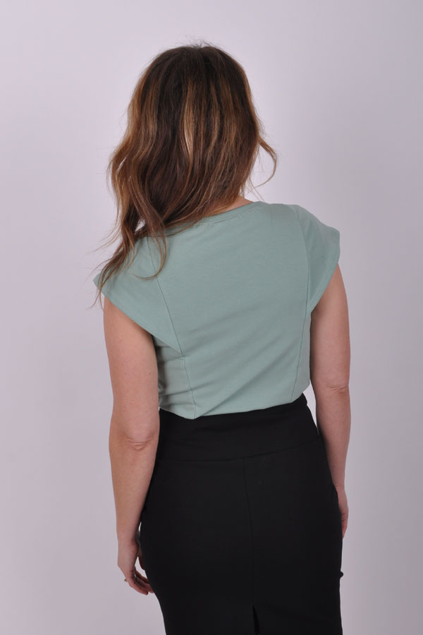 SleeviX top dark mint