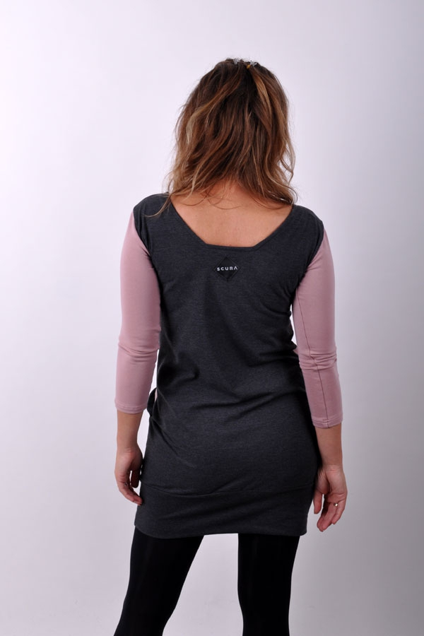 SlantiX dress powder/grey