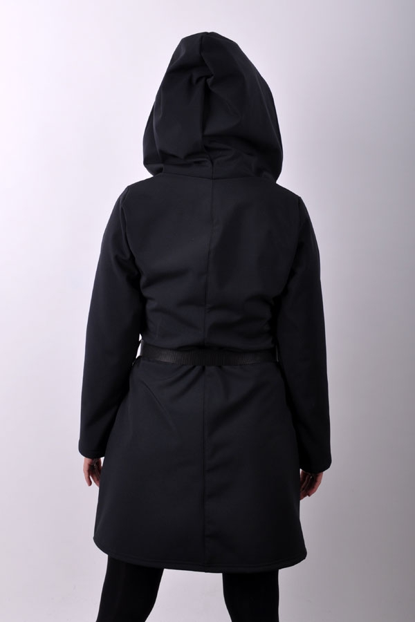 PocketiX coat softshell black