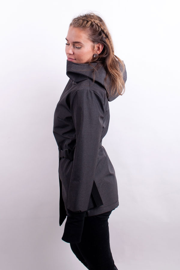 BeltiX softshell jacket grey melange