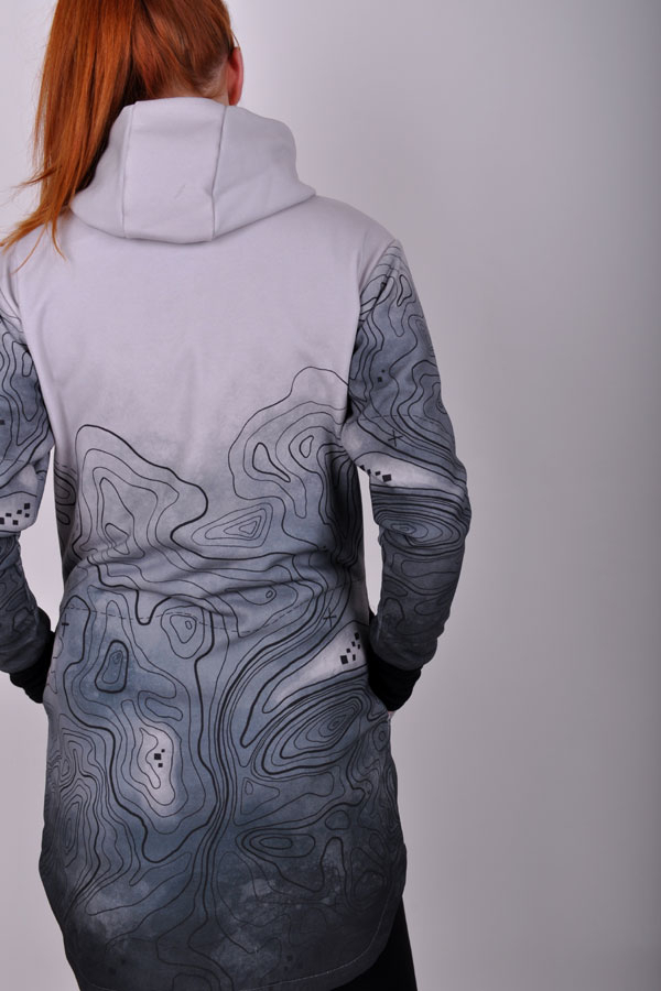 ContourliniX digiprint hoody woman