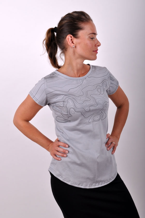 ContourliniX t-shirt light grey
