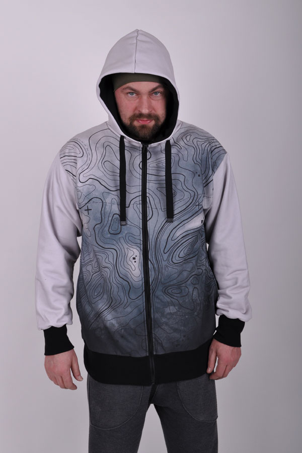 ContourliniX digiprint hoody man
