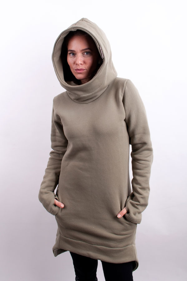 WarmiX hoody light khaki