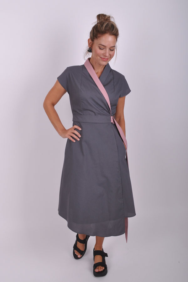 WrapiX grey/powder pink