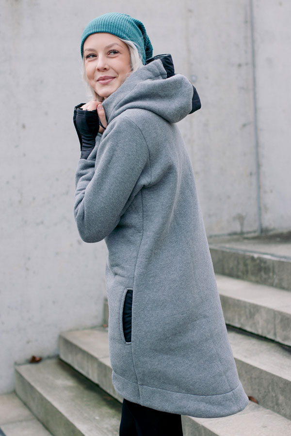 NeowarmiX zip gray/black