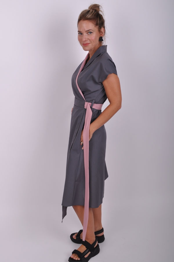 WrapiX grey/powder pink