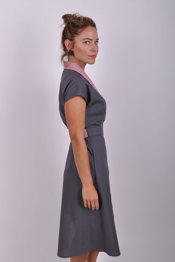 WrapiX grey/powder pink